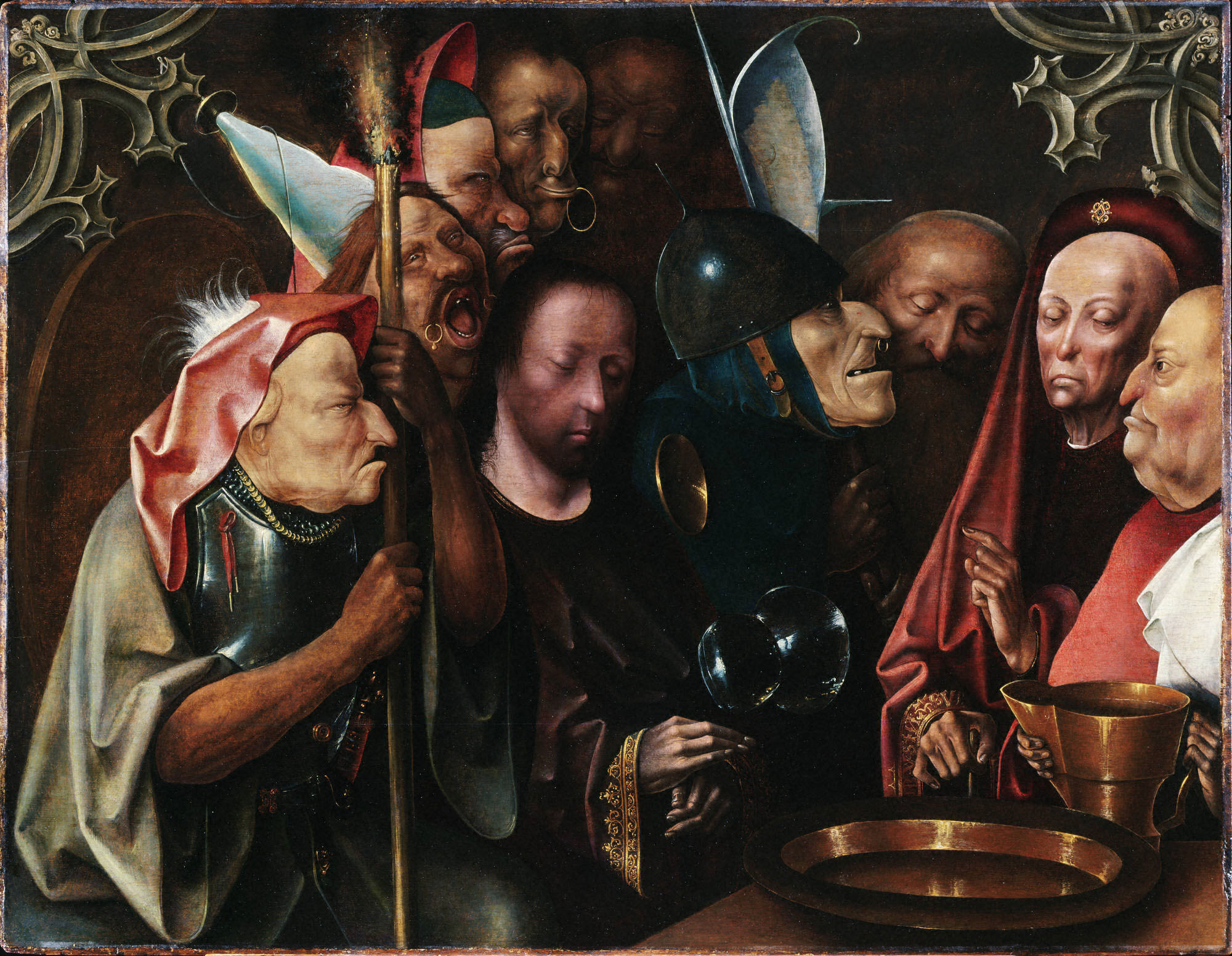Hieronymus Bosch, "Christ Before Pilate" (circa 1510)
